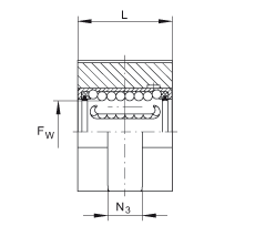 KGHK20-B-PP-AS軸承
